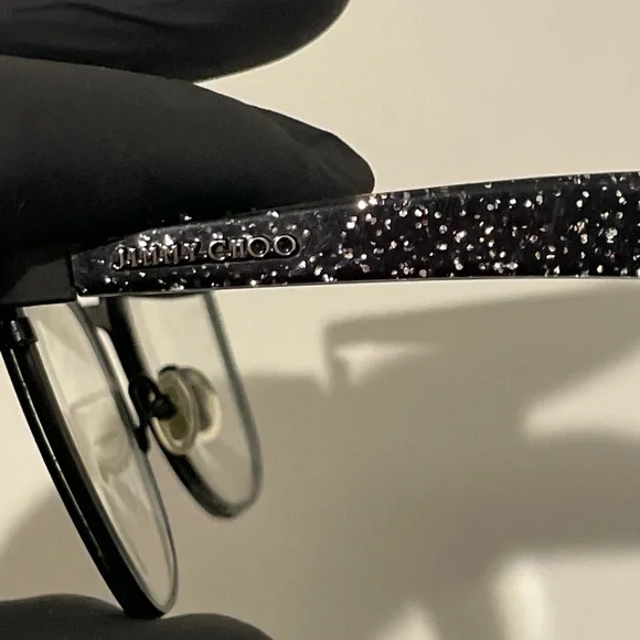 🚫SOLD🚫 Jimmy Choo Eyeglass Frames JC189 NSB 140 - Picture 8 of 15